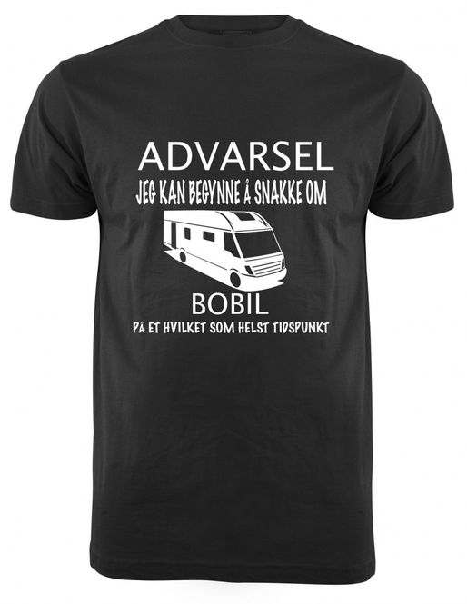 Hovedbilde ADVARSEL BOBIL T-SKJORTE