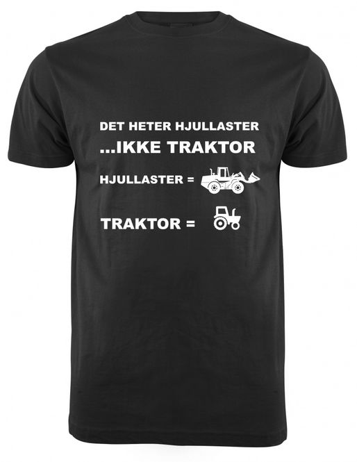 Hovedbilde DET HETER HJULLASTER T-SKJORTE
