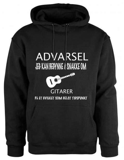 Hovedbilde ADVARSEL GITAR HETTEGENSER