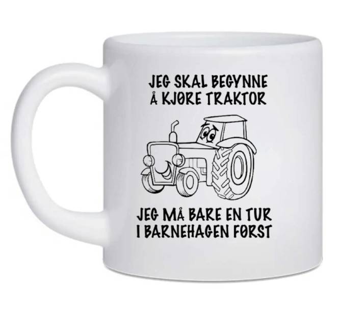 Hovedbilde BARNEKOPP FOR EN FREMTIDIG TRAKTORFØRER