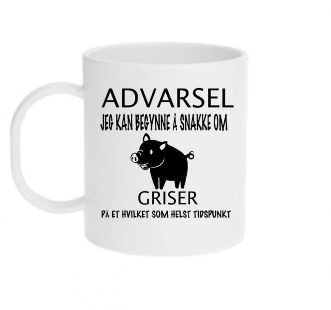 Hovedbilde ADVARSEL GRISER KOPP
